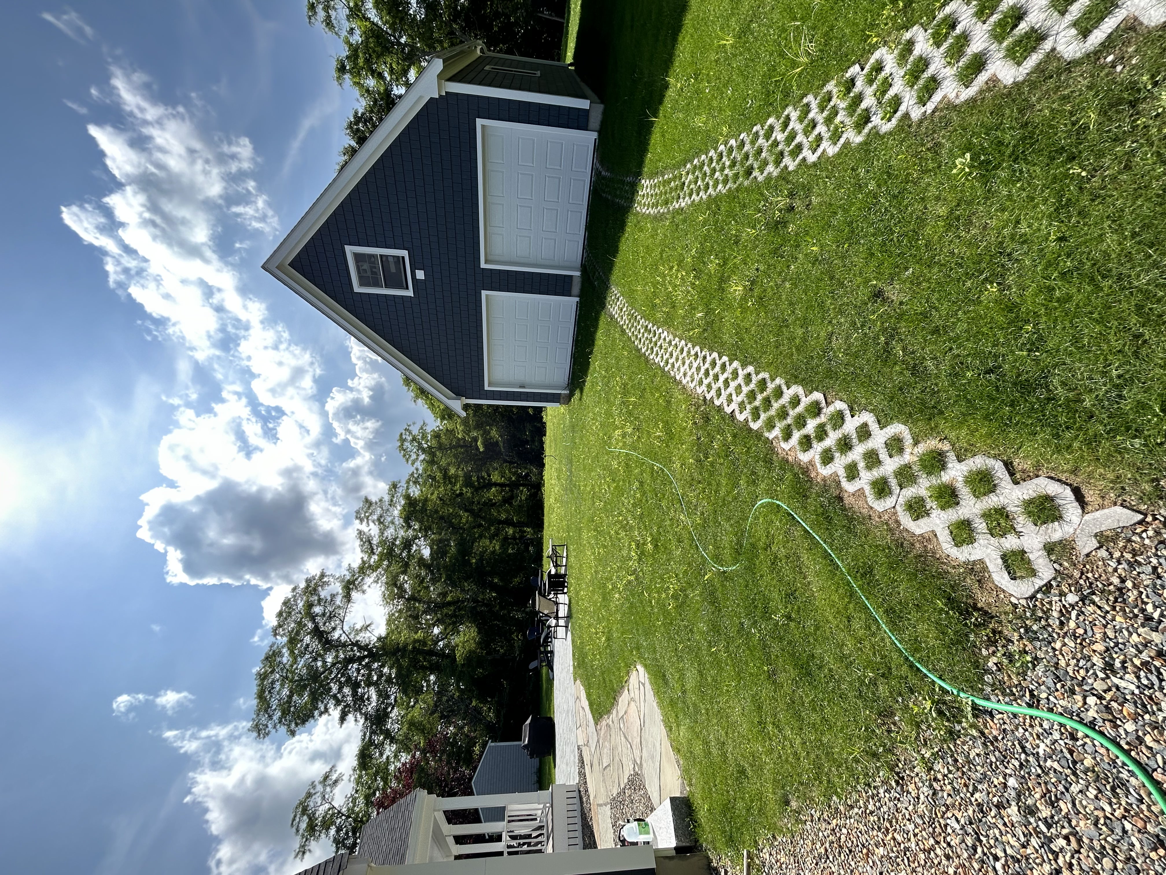 Lawn installation project 4