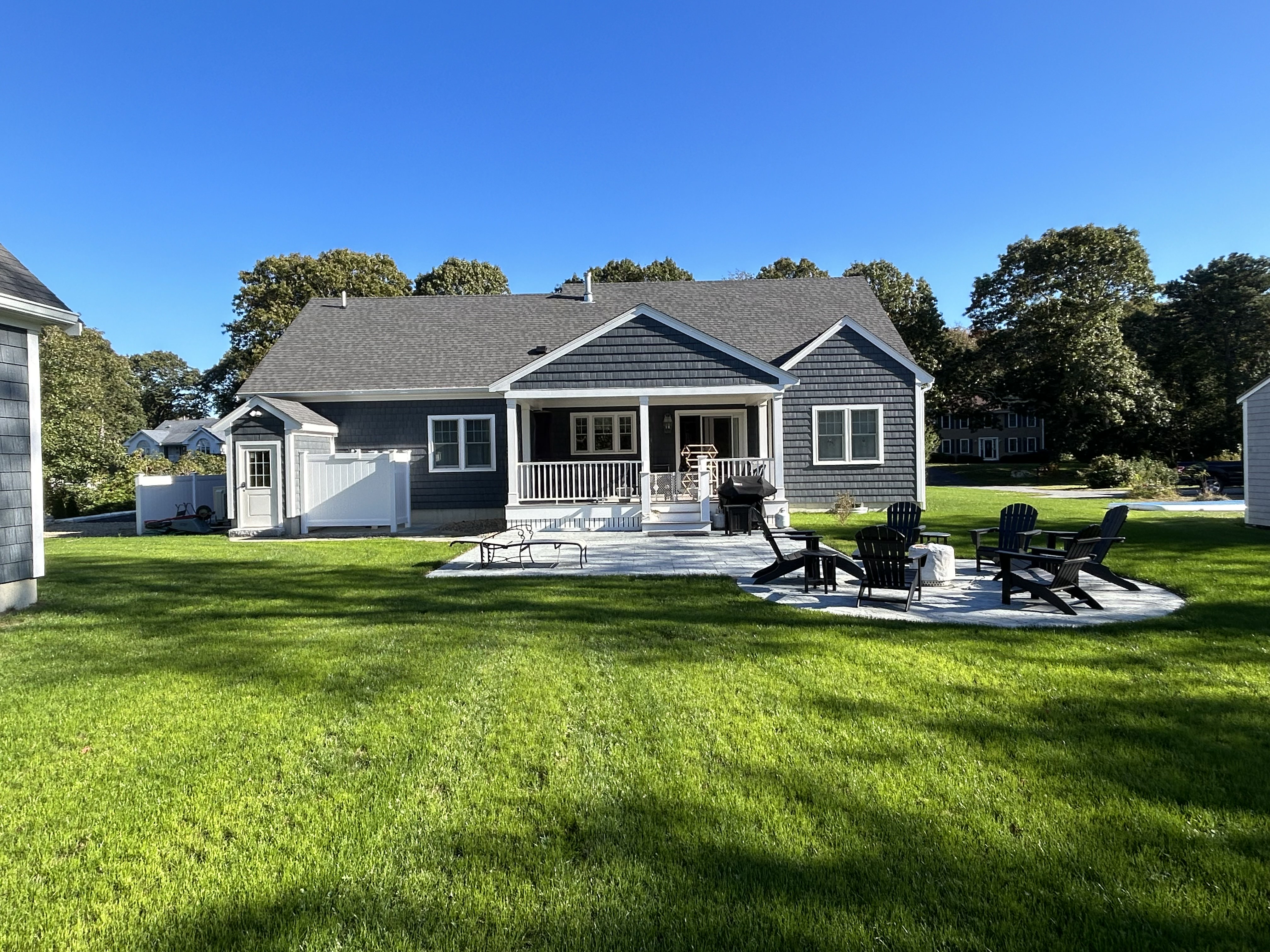 Lawn installation project 5